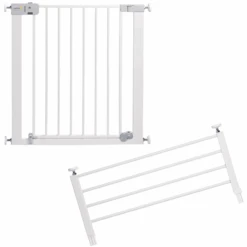 Safety 1st Türschutzgitter Auto Close Inklusive Verlängerung 28 Cm