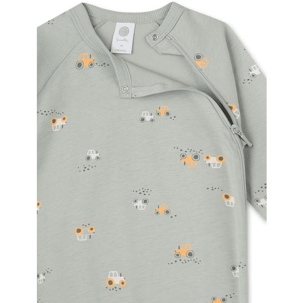 Sanetta Overall Traktor Grau 4 Sanetta Overall Traktor Grau – Bild 2