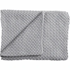 Schardt Baby Strickdecke 75 X 100 Cm Hellgrau