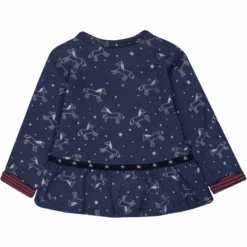 STACCATO Girls Tunika Soft Marine Gemustert -Babyartikel Geschäft staccato girls tunika soft marine gemustert a256792 1