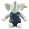 Steiff Eliot Elefant, Hellgrau/blau -Babyartikel Geschäft steiff eliot elefant hellgrau blau a314234