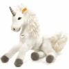 STEIFF Starly Schlenker-Einhorn 35 Cm Weiß Liegend -Babyartikel Geschäft steiff starly schlenker einhorn 35 cm weiss liegend a027751