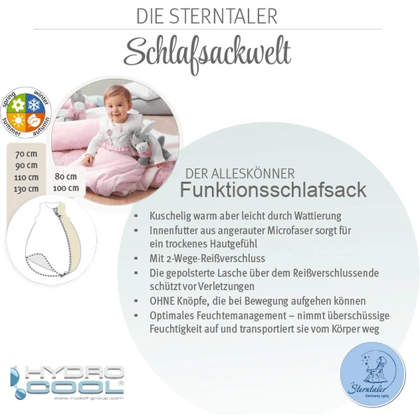 Sterntaler Funktionsschlafsack Stanley 4 Sterntaler Funktionsschlafsack Stanley – Bild 2