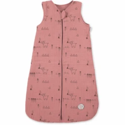 Sterntaler Musselin-Schlafsack Emmis Garden Rot