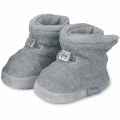 Sterntaler Stiefel Teddyflausch Silber Melange