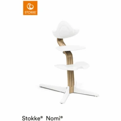STOKKE® Nomi® Hochstuhl Eiche / Weiß