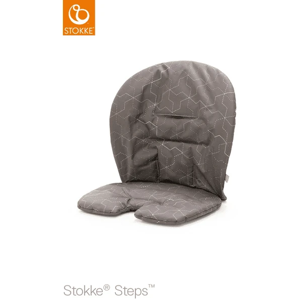 STOKKE® Steps™ Baby Set Sitzkissen Geometric Grey 3 STOKKE® Steps™ Baby Set Sitzkissen Geometric Grey