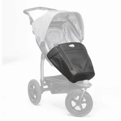 Tfk Fußdecke Mono Für Kinderwagen Schwarz