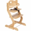 TiSsi® Kinderhochstuhl Mit Brustbügel Natur -Babyartikel Geschäft tissi kinderhochstuhl mit brustbuegel natur a252295