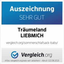 Träumeland Sommerschlafsack LIEBMICH Musselin Senfgelb -Babyartikel Geschäft traeumeland sommerschlafsack liebmich musselin senfgelb a354047 3