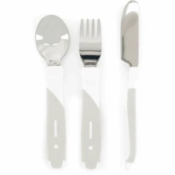 TWISTSHAKE Esslern-Besteck Aus Edelstahl In Weiß